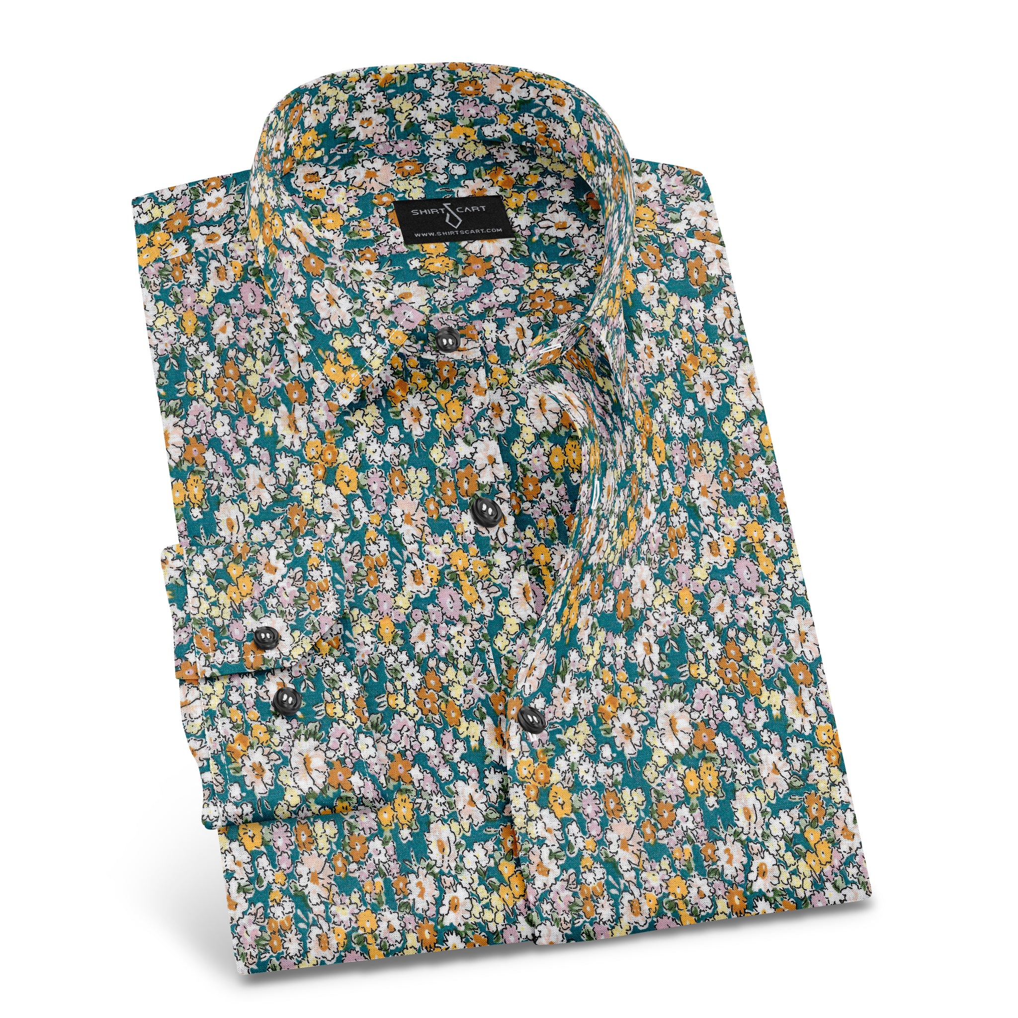 Multi Color Floral Print Shirt