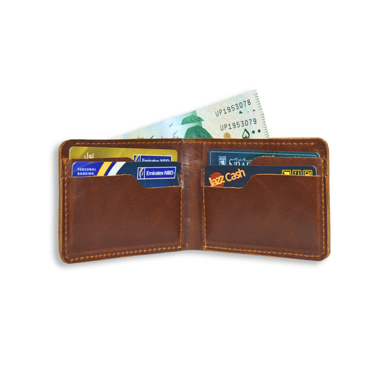 Bi-Fold Wallet Brown