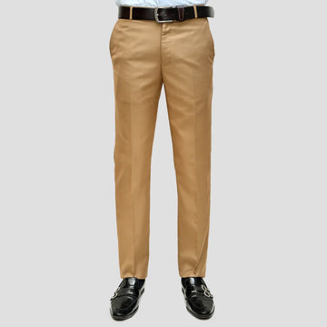 Khaki Cotton Chino Pant