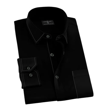 Jet Black Formal Shirt